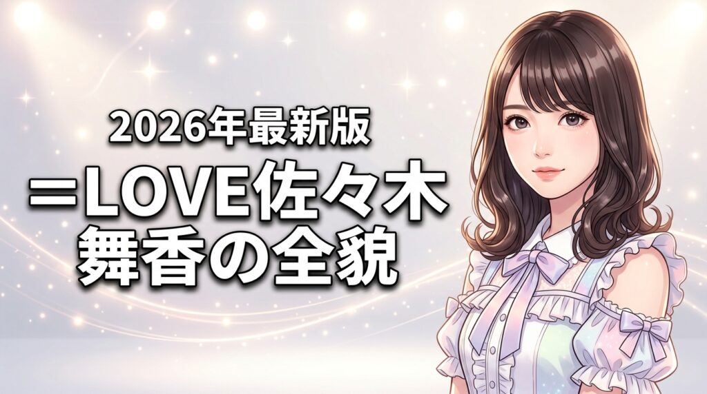 ＝LOVE佐々木舞香の高校や学歴が気になる？身長・体重・年齢をまとめて公開