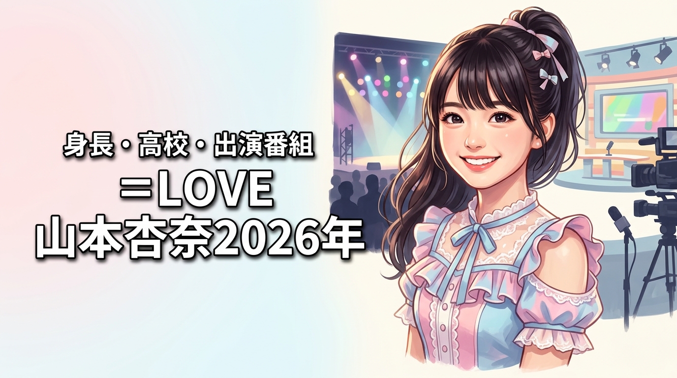 【山本杏奈】＝LOVE(イコールラブ)の身長・体重・高校・年齢・番組まとめ