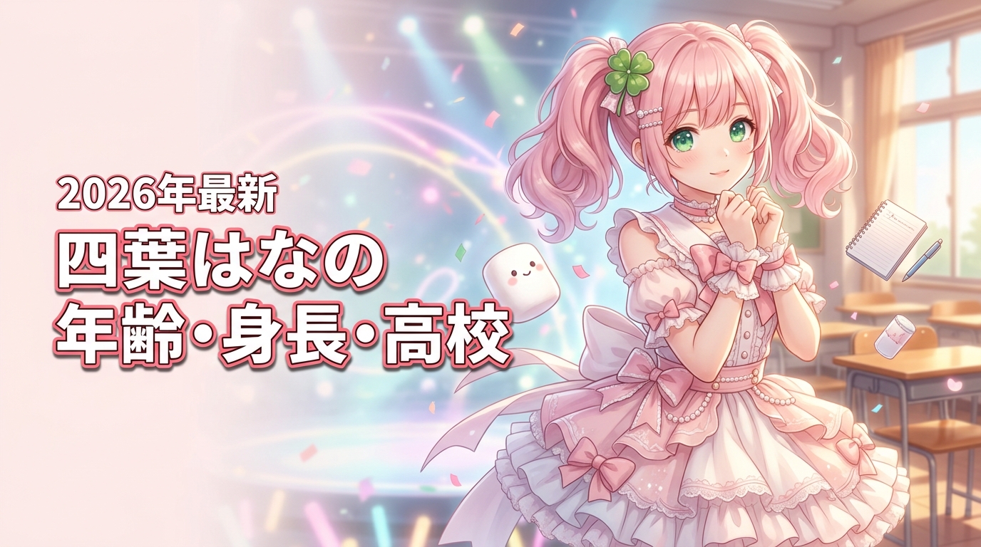 四葉はなの年齢や出身高校は？マシュマロドロップでの身長・体重が気になる人へ
