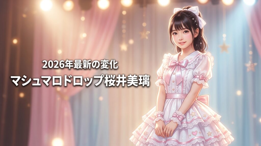【マシュマロドロップ桜井美璃】年齢や身長・体重は？高校卒業後の変化と素顔に迫る