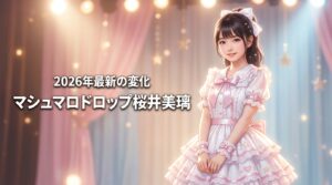 【マシュマロドロップ桜井美璃】年齢や身長・体重は？高校卒業後の変化と素顔に迫る