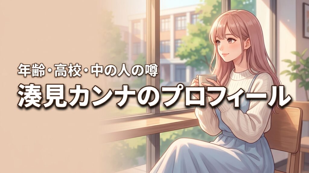 湊見カンナの年齢や高校が気になる！マシュマロドロップでの身長体重や中の人の噂