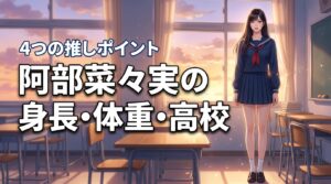 フルコース阿部菜々実の身長・体重・高校は？年齢など4つの推しポイントを紹介