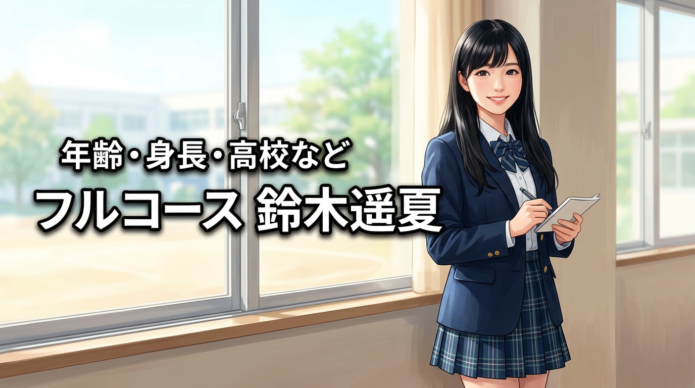 フルコース鈴木遥夏の年齢や身長は？体重や出身高校まで4つの詳細プロフィール